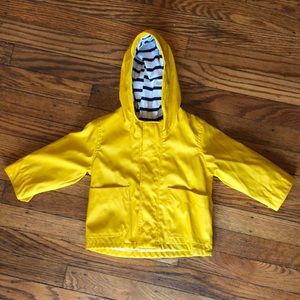 Baby Gap Yellow Rain Coat